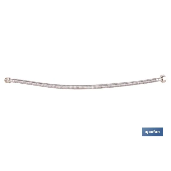 CONEXIÓN FLEXIBLE INOX. M3/8- H1/2 50 CM