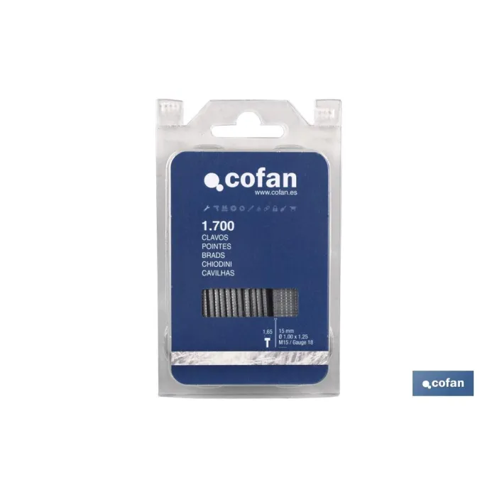 BLISTER DE GRAPAS 53/8MM (1.960 PCS)