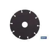DISCO ESPECIAL DE CARBURO PARA MATERIALES BLANDOS Ø115X1 MM