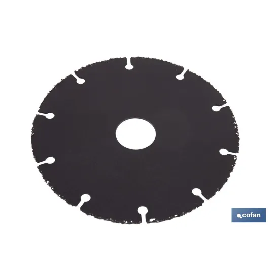 DISCO ESPECIAL DE CARBURO PARA MATERIALES BLANDOS Ø115X1 MM