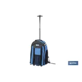 MOCHILA PORTAHERRAMIENTAS CON RUEDAS 35 x 20 x 55 CM