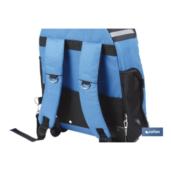 MOCHILA PORTAHERRAMIENTAS CON RUEDAS 35 x 20 x 55 CM