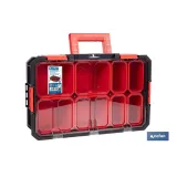 CAJA DE HERRAMIENTAS MODULAR CON ORGANIZADORES