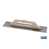 LLANA EXTRA-LARGA EXTRA-FLEXIBLE PARA MICROCEMENTO 500x120x0,4 mm