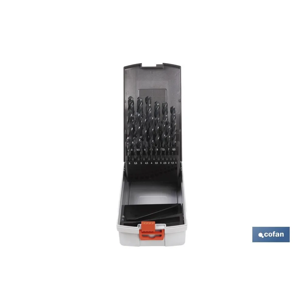 ESTUCHE BROCAS HSS - MEDIDAS: 1-13 mm