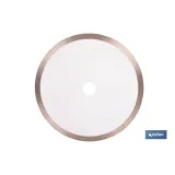 DISCO PORCELANICO MAQUINAS DE MESA 200mm - H25,4