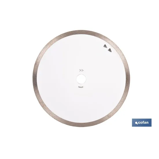 DISCO PORCELANICO MAQUINAS DE MESA 250mm - H25,4