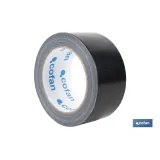 CINTA AMERICANA NEGRA 190 MICRAS 50 MM X 25 M