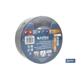 CINTA AMERICANA NEGRA 190 MICRAS 50 MM X 50 M