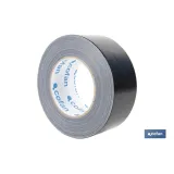 CINTA AMERICANA NEGRA 190 MICRAS 50 MM X 50 M
