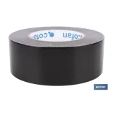 CINTA AMERICANA NEGRA 190 MICRAS 50 MM X 50 M