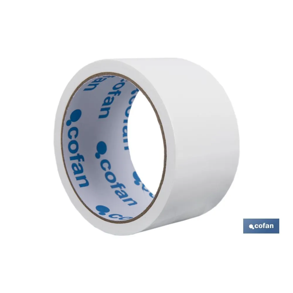 CINTA AMERICANA BLANCA 180 MICRAS 50 MM X 10 M