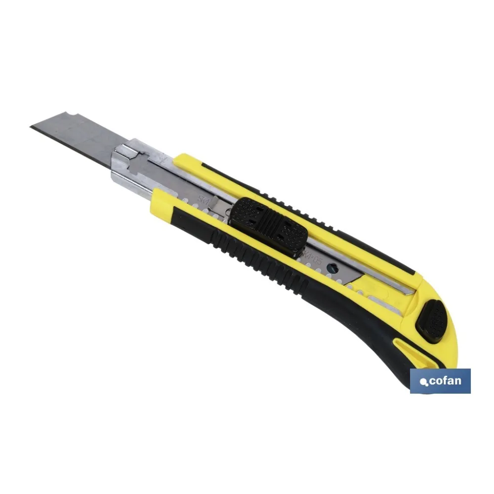 CUTTER CUCHILLA INTERCAMBIABLE (18 MM)