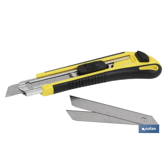 CUTTER CUCHILLA INTERCAMBIABLE (18 MM)
