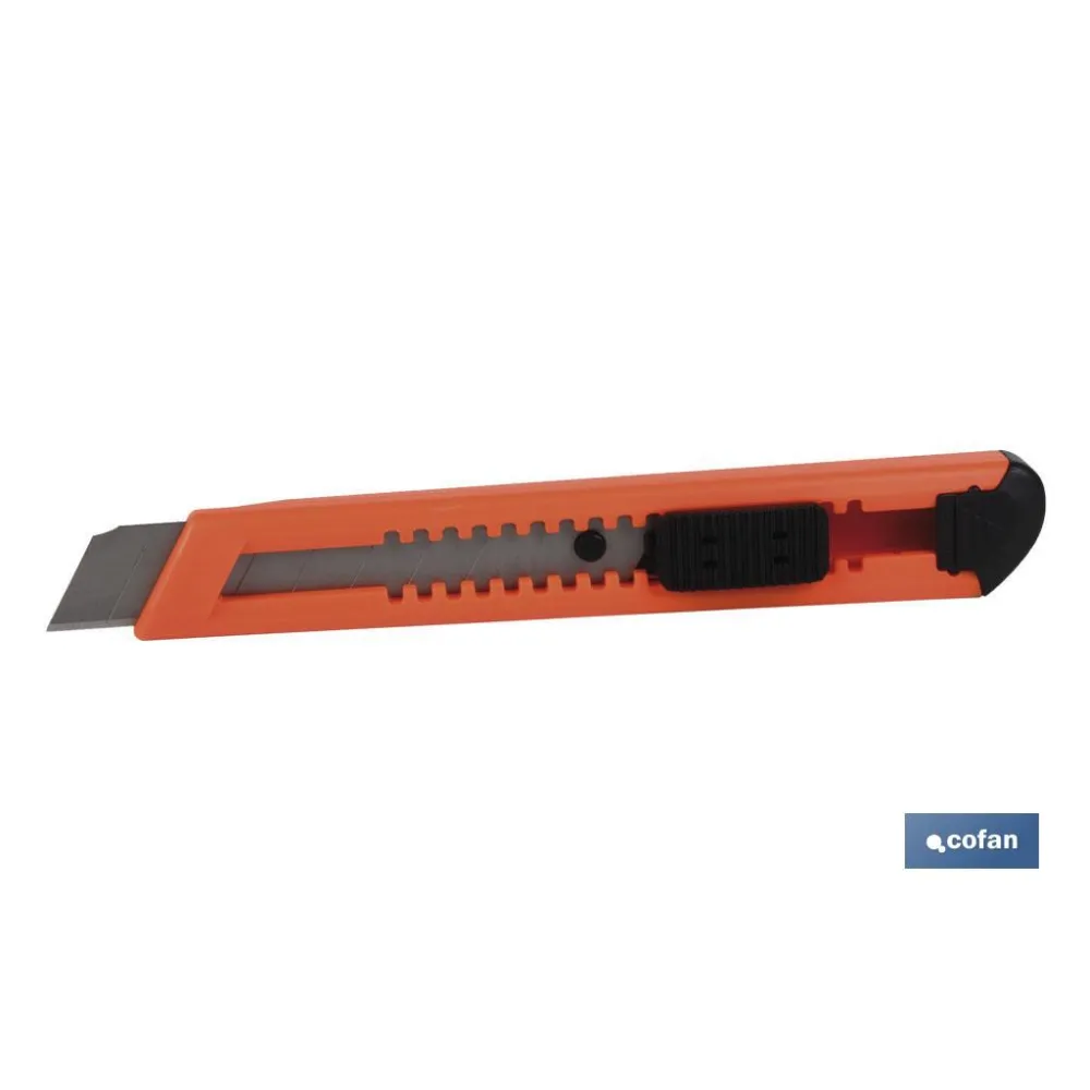 CUTTER STANDAR EN ABS (18 X 100 MM)