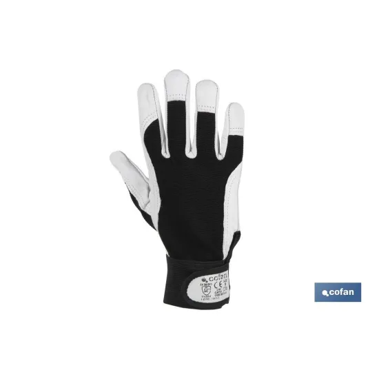 BLISTER G. VACUNO DORSO TELA + VELCRO T-8