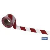 CINTA BALIZAM. ROJA/BLANCA  50MM X 100MTS