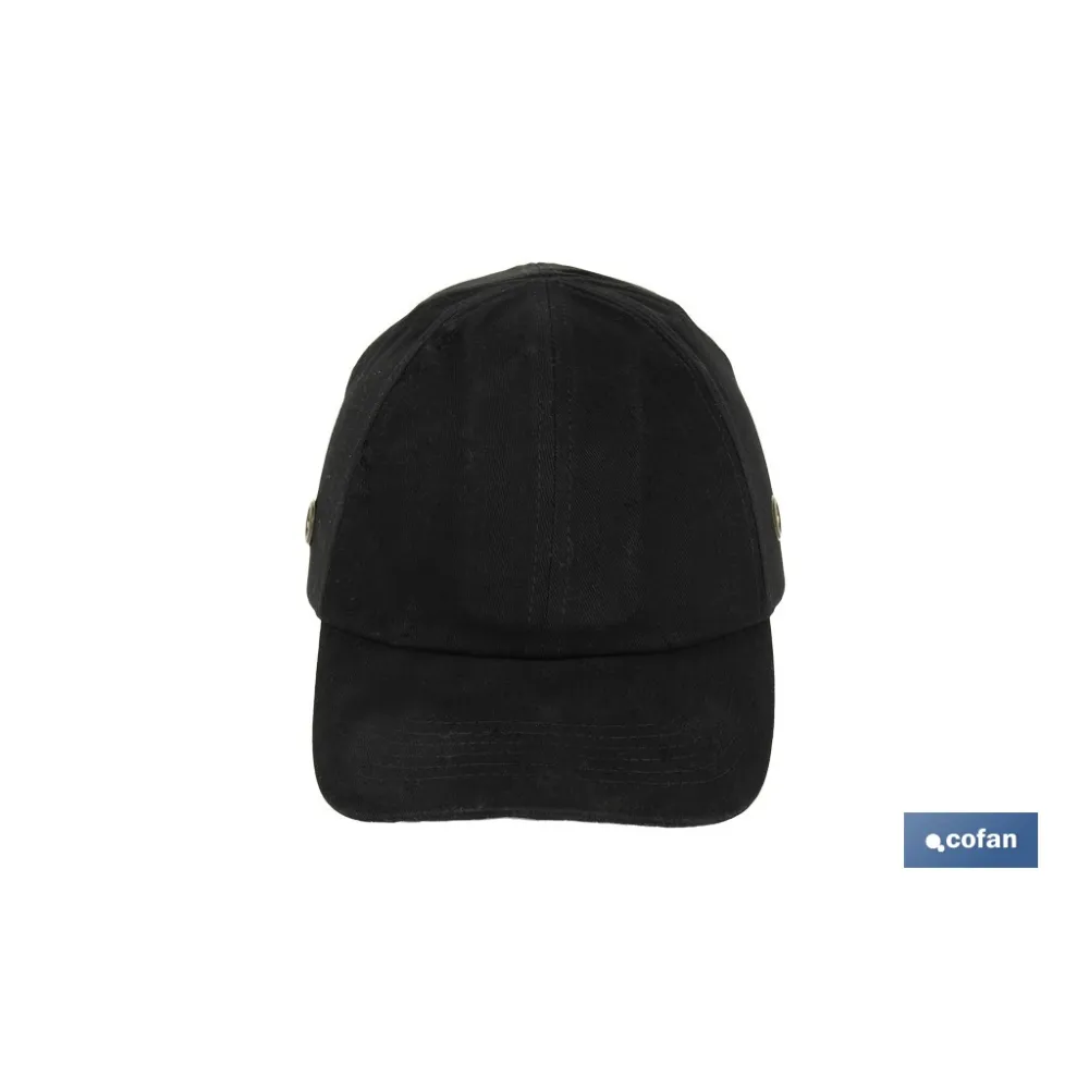 GORRA SPORT SEGURIDAD NEGRA