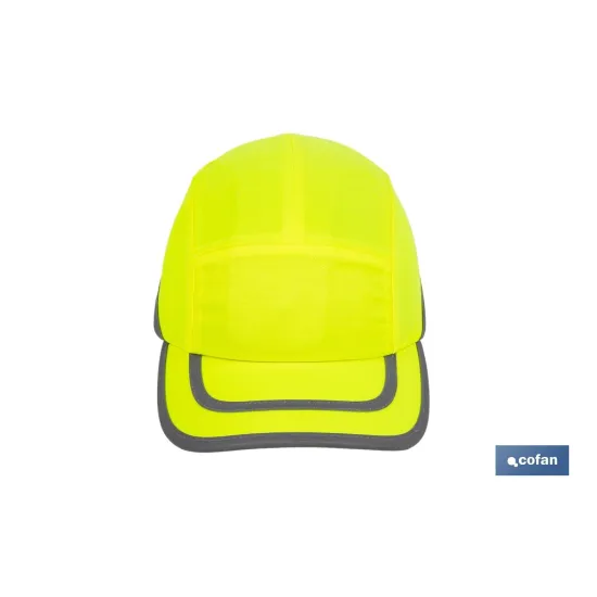 GORRA SPORT SEGURIDAD AMARILLO FLÚOR