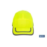 GORRA SPORT SEGURIDAD AMARILLO FLÚOR