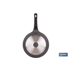 SARTÉN DE INDUCCIÓN DE ALUMINIO FORJADO Ø26 CM ANZIO