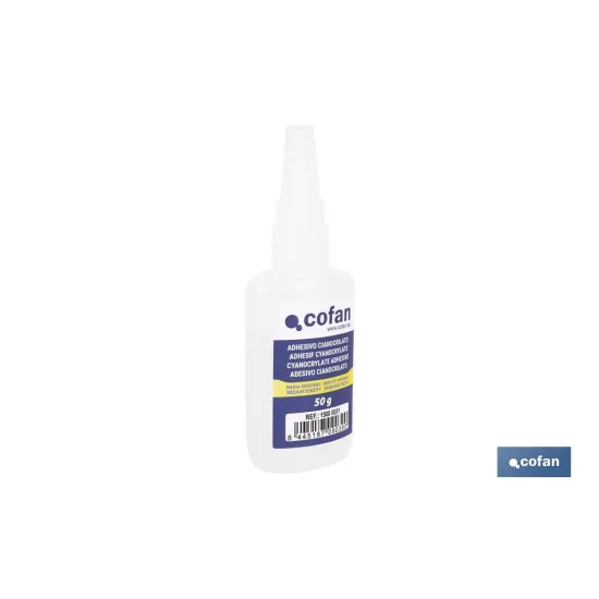 ADHESIVO CIANOACRILATO. MEDIA DENSIDAD 50 G