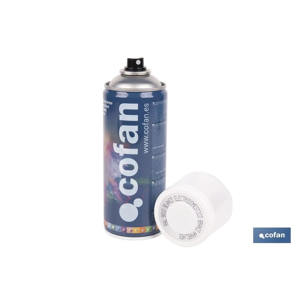 PINTURA ACRIL. 400ML 9010EL-BLANCO ELECTROD.