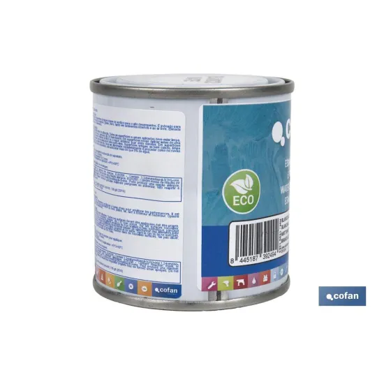 ESMALTE AL AGUA (125 ML) BLANCO MATE