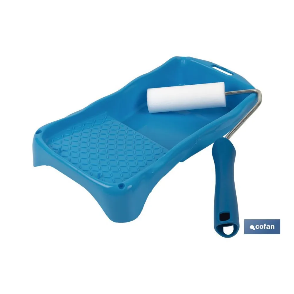 KIT ESMALTAR Rodillo+Cubeta 16 X 31 CM