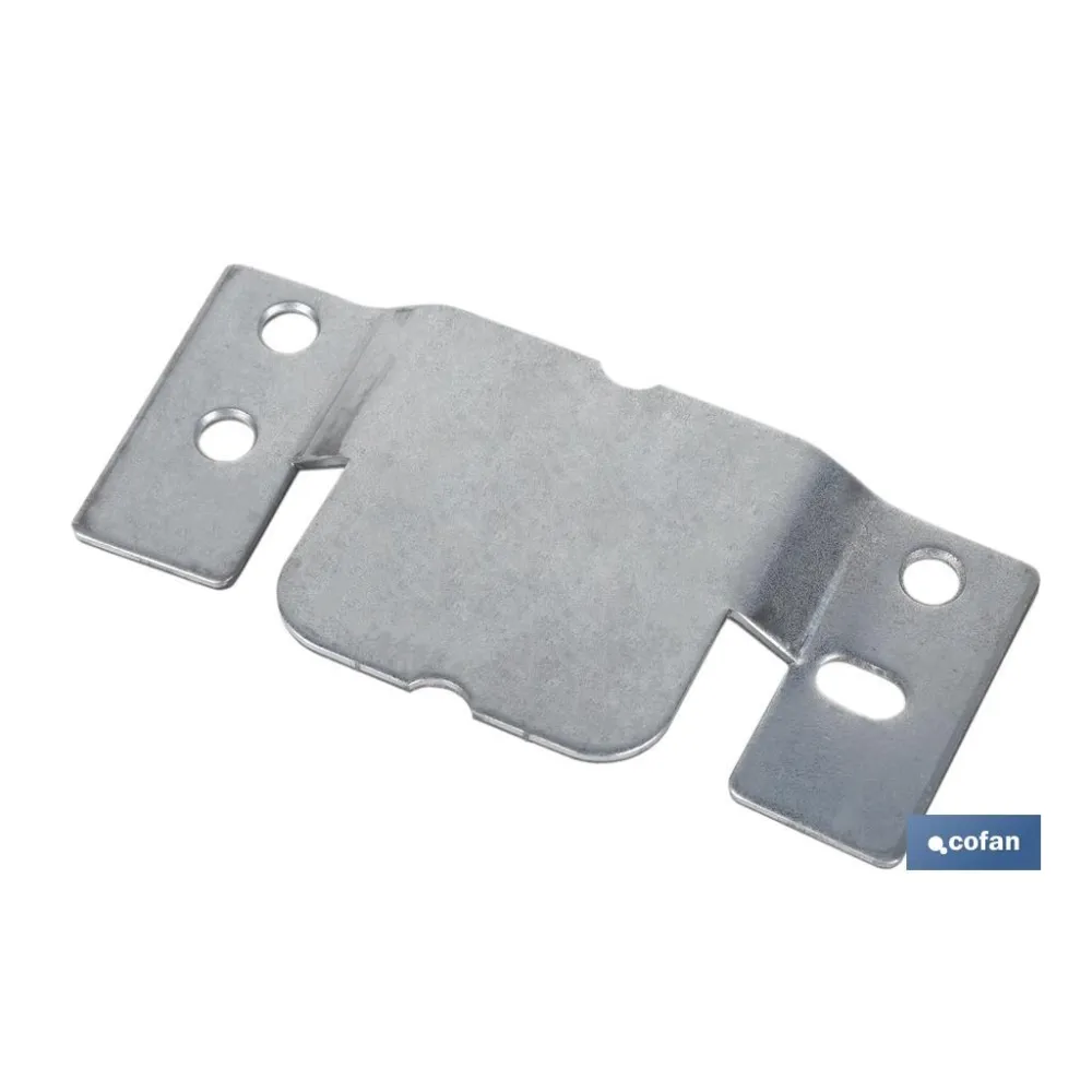 CHAPA ANCLAJE ZINCADA 100 X 47 MM