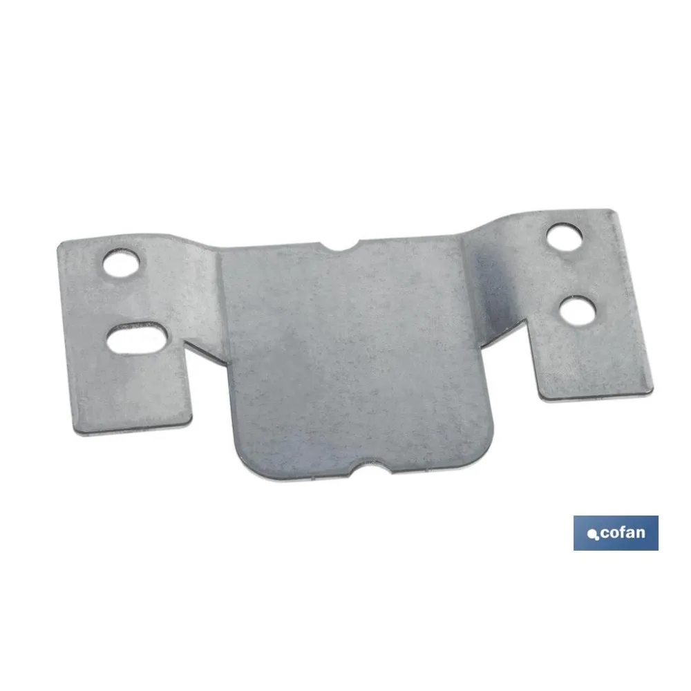 CHAPA ANCLAJE ZINCADA 100 X 47 MM
