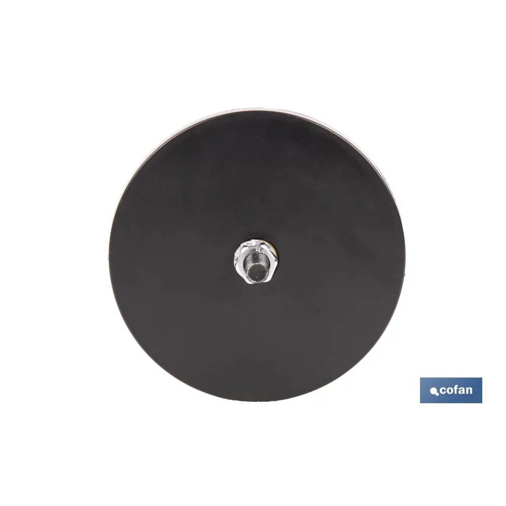 CATADIÓPTRICO REDONDO ÁMBAR Ø 60 MM CON TORNILLO