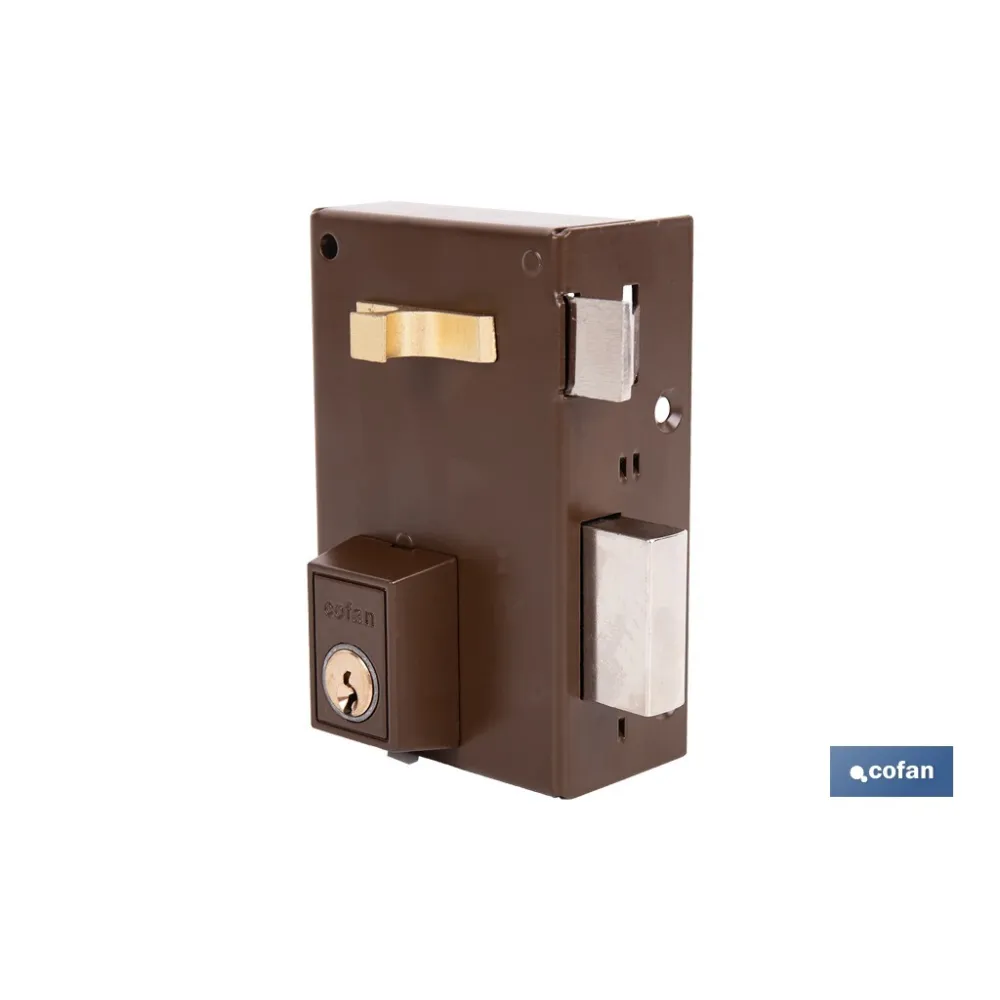 CERRADURA DE SOBREPONER DERECHA 70 MM ADAPTABLE AL MODELO 56A
