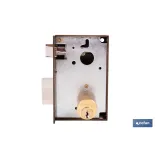CERRADURA DE SOBREPONER DERECHA 70 MM ADAPTABLE AL MODELO 56A