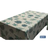 ROLLO MANTEL ANTIMANCHAS RESINADO 1,40 x 20m 50% ALG/50% POL. MAR
