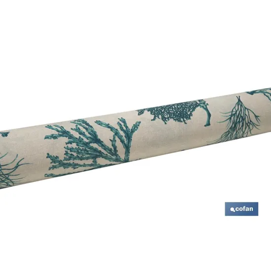 ROLLO MANTEL ANTIMANCHAS RESINADO 1,40 x 20m 50% ALG/50% POL. MAR