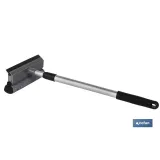 LIMPIACRISTALES ESPONJA Y RASPADOR EXTENSIBLE 48-76.5cmventa unitaria
