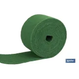 ROLLO ESTROPAJO FIBRA FUERTE VERDE 14X6 m