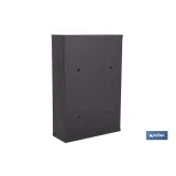 BUZÓN CORREO EXTERIOR NEGRO MODELO LETTER 320x215x85mm