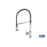 GRIFO DE COCINA MONOMANDO CON ROCIADOR