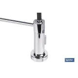 GRIFO DE COCINA MONOMANDO CON ROCIADOR