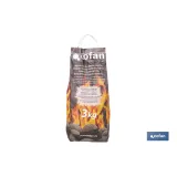 BOLSA BRIQUETAS CARBON VEGETAL 3 KGS