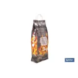 BOLSA BRIQUETAS CARBON VEGETAL 3 KGS