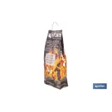 BOLSA BRIQUETAS CARBON VEGETAL 3 KGS