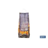 BOLSA BRIQUETAS CARBON VEGETAL 3 KGS