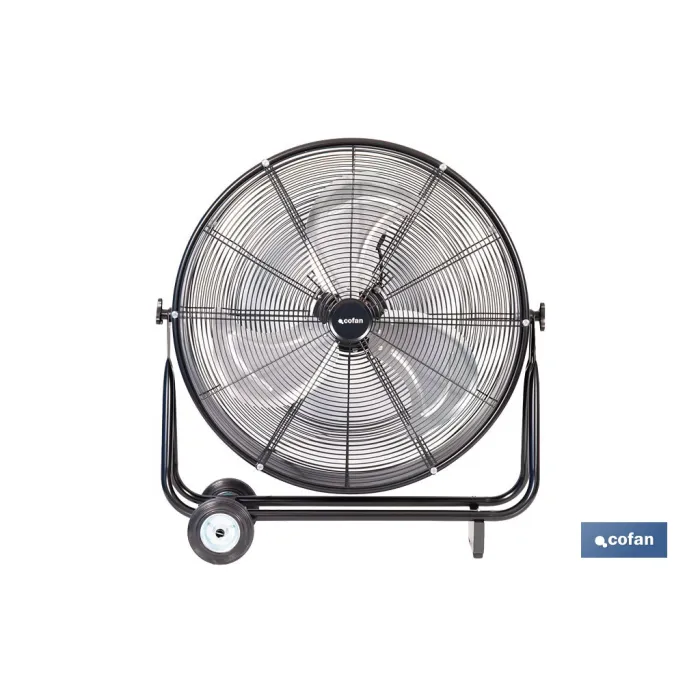 VENTILADOR INDUSTRIAL DE SUELO CON 3 VELOCIDADES Ø75 CM 200 W