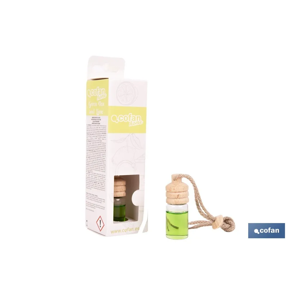 AMBIENTADOR DE COCHE GREEN TEA AND LIME 6 ML