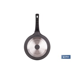 SARTÉN DE INDUCCIÓN DE ALUMINIO FORJADO Ø24 CM ANZIO