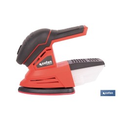 LIJADORA MOUSE A BATERÍA Li-ion 20 V 11000 RPM SIN CARGADOR NI BATERÍA