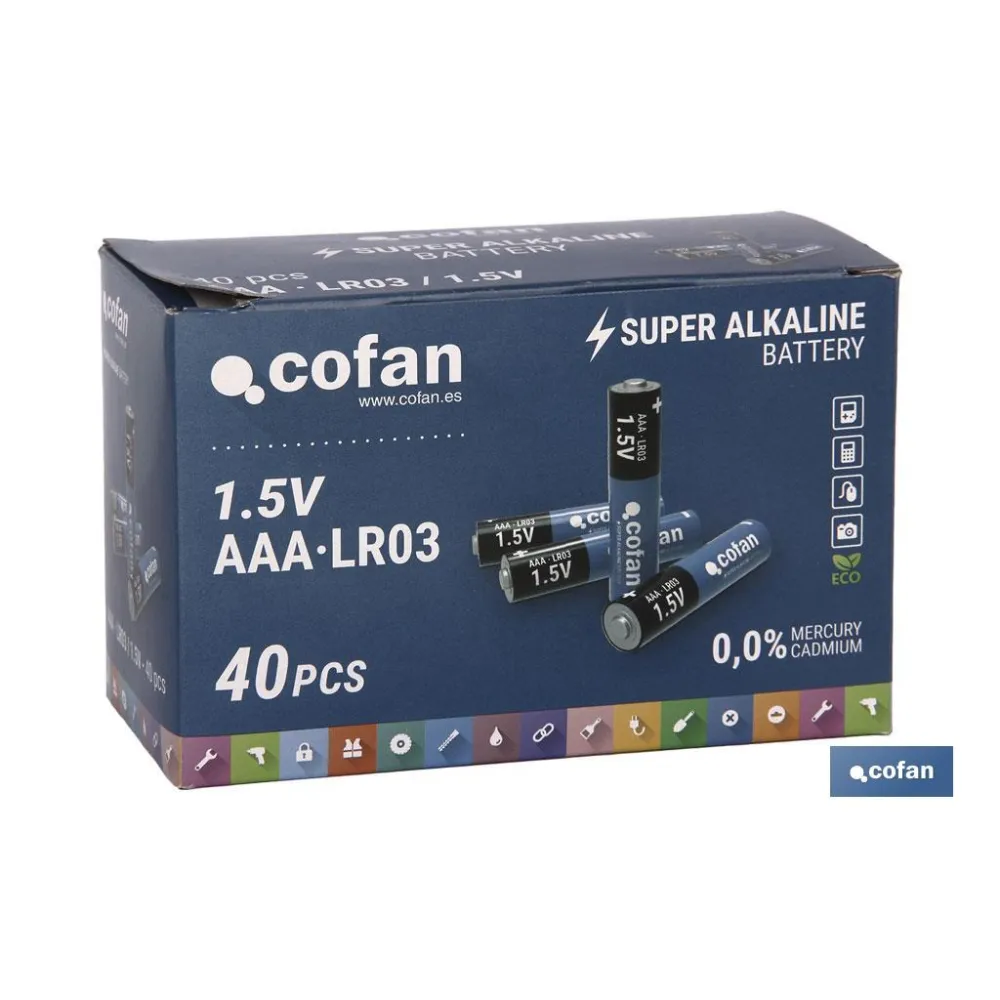 BLÍSTER DE 4 PILAS ALCALINAS PLUS LR03/AAA VENTA UNITARIA